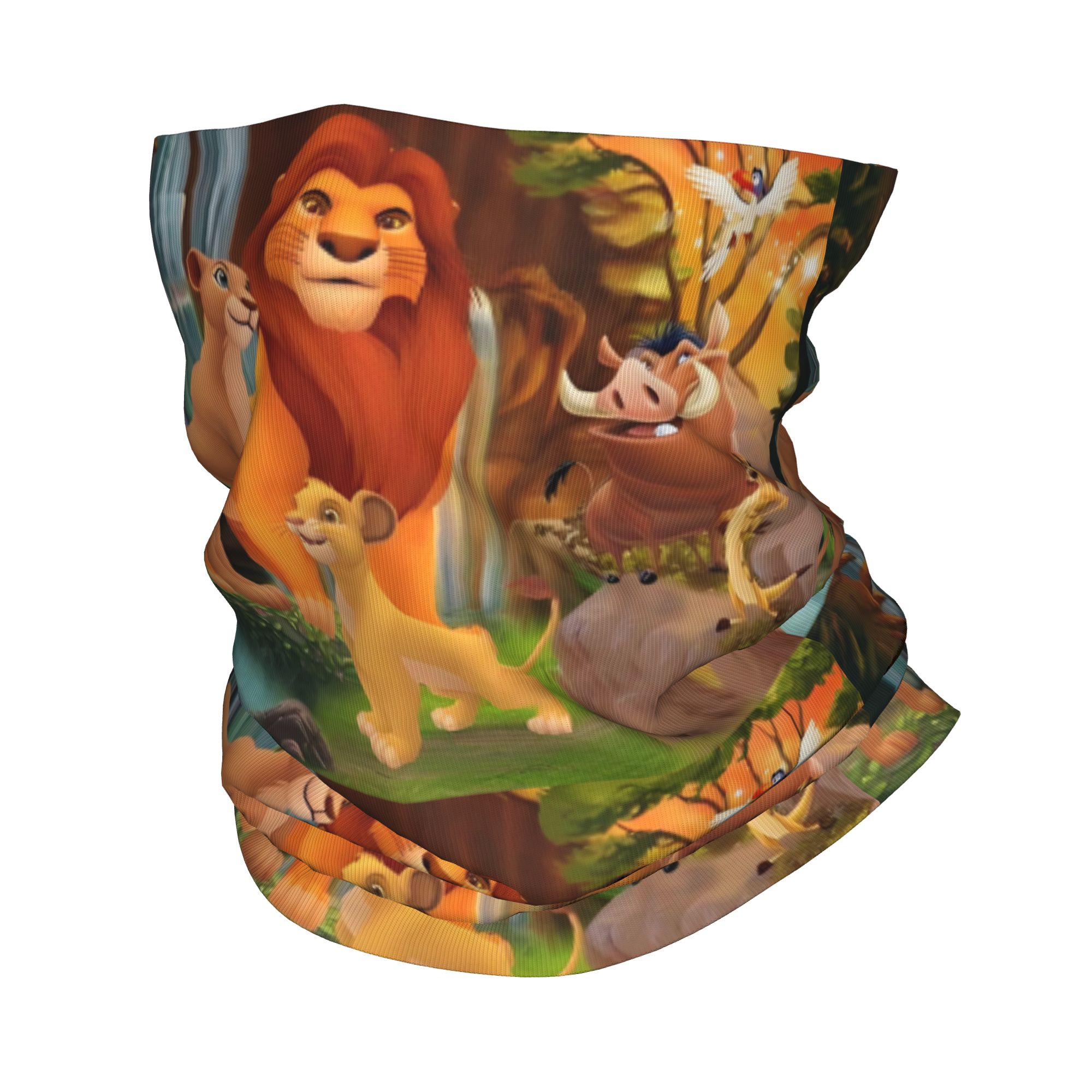 Neck Gaiter Face Cover - Benutzerdefinierter L-Lions K-Kings Bandana-Halswärmer für Damen