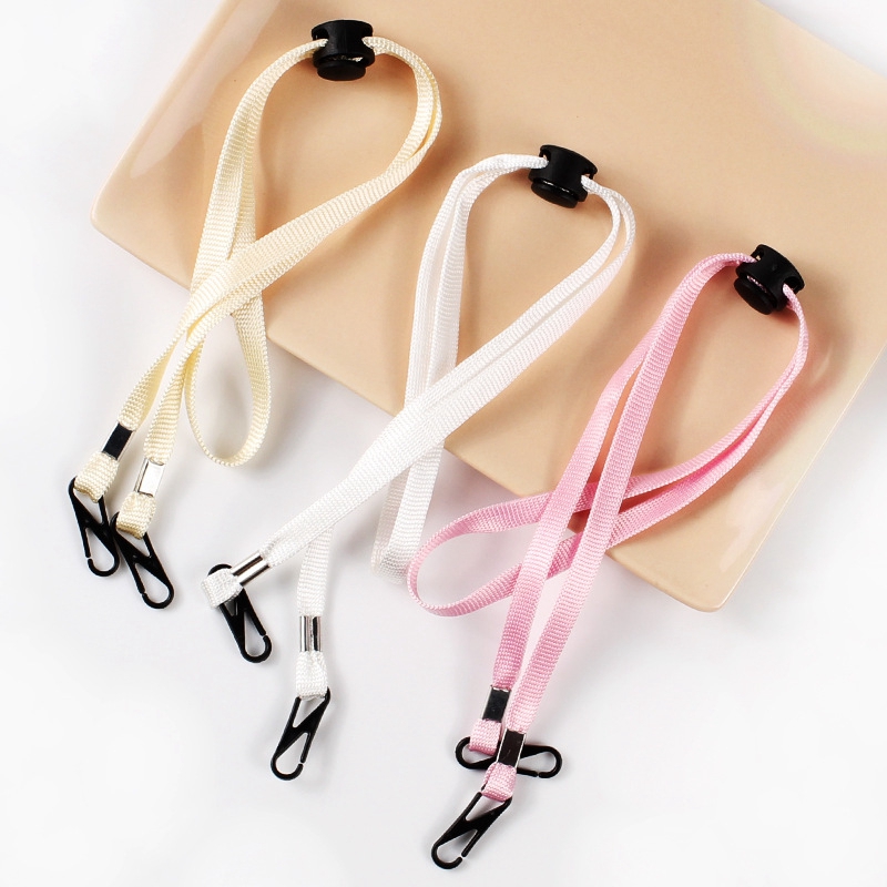 Mask Lanyard Adjustable - TEXU 1 Stück Masken-Hängeseil Gesichtsmaskenband Einweg-Maskenband